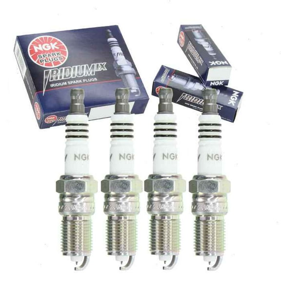 4 pc NGK Iridium IX Spark Plugs compatible with GMC Sonoma 2.2L L4 1998-2003
