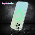 thumbnail image 6 of Compatible with iPhone 14 Pro Max Gradient Case Magnetic Luminous Case Glow in The Dark Noctilucent Slim Fit Cover Protective Anti Scratch Case Cover, 6 of 15