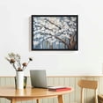 thumbnail image 2 of Nawypu Large Canvas Wall Art for Living Room Wall Decor Abstract White Flower Tree with Gray Driftwood Picture Modern Framed Canvas Prints Artwork Ready to Hang for Bedroom Home Wall Decoration, 2 of 4