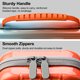thumbnail image 4 of Estuche Nintendo Switch 2. Con 2 protectores de pantalla, 10 ranuras y carcasa EVA. Rojo y azul., 4 of 8