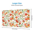 thumbnail image 2 of Sikiie Fruits Peach2 Mouse Pad, 16x29.5 Mousepad Desk Mat in Anti-Slip Rubber Mousepads Mat for Game Office Laptop Computer, 2 of 8