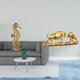 thumbnail image 2 of Escultura De Resina De Oso Toro Dorado, Obra De Arte Animal Moderna De Feng Shui Para Oficina, Dormitorio, Sala De Estar, Armario, Chimenea, Regalo De Cumpleaños, Decoración, 2 of 8