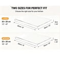 thumbnail image 2 of HONGLIN Acrylic Cutting Board, Clear Cutting Board for Kitchen Countertop, Large Non Porous Cutting Board with Lip for Home and Restaurant, Clear, 2 of 6