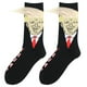 thumbnail image 3 of Calcetines Trump Con Pelo Falso 3D para Hombres Y Mujeres () Blanco, 3 of 4