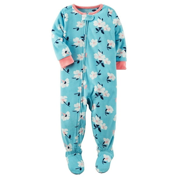 Carter's Carter's Baby Girls 1Piece Footed Fleece Pajamas