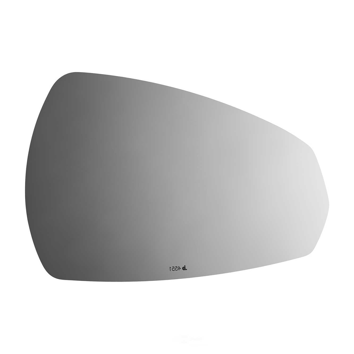 Burco Side View Mirror Replacement Glass - Clear Glass - 4551