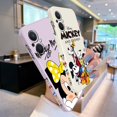 thumbnail image 4 of Disney-funda de Mickey Mouse para OPPO Find X5 X3 X2 Lite Pro Neo A5 A53 A94 4G 5G Liquid Left Rope Soft Cover, 4 of 5