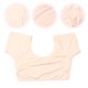 thumbnail image 4 of KAKOWELY Chaleco protector de sudor, ropa interior transpirable, almohadillas para el sudor en las axilas para mujer, 4 of 4