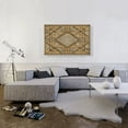 thumbnail image 2 of ARTCANVAS Art Deco Brown Tan Geometric Design Canvas Art Print - Size: 40" x 26" (1.50" Deep), 2 of 9