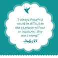 thumbnail image 5 of o.b. Tampons No Applicator, Unscented - 40ct (18ct Regular/12ct Super/10ct Super Plus), 5 of 7