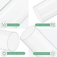 thumbnail image 2 of 1-Pack Clear Rigid Acrylic Pipe, 96mm[3.78"] ID x 100mm[3.94"] OD Plastic Round Tube for Water Cooling System/Lamps/Fountains/Aquariums [305mm/12IN], 2 of 7