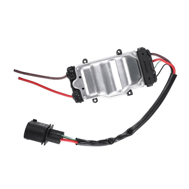 Unique Bargains Radiator Fan Control Module Cooling Fan Control Module No.4F0959455K/4F0121003F for Audi A6