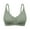 Army Green, variant on Women Wide Strap Solid Bra Seamless Lace Nursing Bra for Women Front Double Opening Clasp Comfortable Maternity and Postpartum Support Underwire M Black