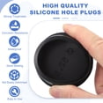 thumbnail image 3 of Uxcell 6 Pcs Tapón de Silicona en Forma de T, Diámetro 50 mm/1.97 Pulgadas, Tapón de Silicona Impermeable Reutilizable para Sellar Agujeros Redondos en Equipos de Tuberías, Negro, 3 of 7