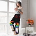 thumbnail image 5 of Kdxio Women's Comfy Stretch Lgbt Gnome Print Drawstring Pajama Pants-Large, 5 of 5