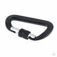 thumbnail image 1 of 2x Cuerda de yoga Mosquetones de bloqueo Clips de mosquetón para escalada en roca Resistente en apariencia de D, 1 of 8