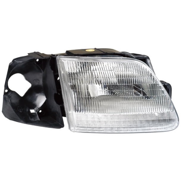 GoParts OE Replacement for 1997 Ford F150 Front Headlight Assembly