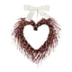 thumbnail image 2 of Corona de corazón para San Valentín, artificial, romántica, para colgar en la pared, 17 pulgadas, regalo Rosa, 2 of 9