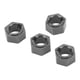 thumbnail image 5 of M Buder 7mm Hex Wheel Hubs Adaptador Resistente de Aleación de Aluminio para Coche RC FMS FCX24 1/24, Pieza de Actualización CNC, Titanio (0.28 inches / 0.7 cm), 5 of 9