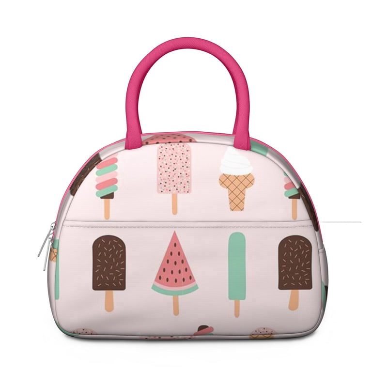 Reusable Ice Cream Lnsulated Lunch Bag for Women & Men - Leakproof