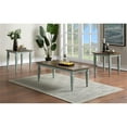 thumbnail image 2 of Bowery Hill Transitional Wood 3-Piece Coffee Table Set in Antique Blue, 2 of 6