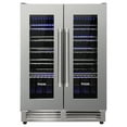 thumbnail image 1 of Thor Kitchen 24 Inch French Door Wine Cooler (42 Wine Bottles)-TWC2402, 1 of 1