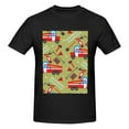 thumbnail image 4 of Bingfone Cartoon Fire Truck Men'S Loose Fit Short-Sleeve Pocket T-Shirt, 4 of 7