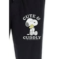 thumbnail image 3 of Peanuts Mens' Snoopy Woodstock Cute and Cuddly Sleep Pajama Pants, 3 of 5