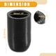 thumbnail image 4 of 1 tapón de extremo de manguera de vacío de admisión de tapa de refrigerante de silicona universal de 28 mm de diámetro interior de 1,10 pulgadas - Coche para puerto de agua de vacío de derivación del calentador de refrigerante - Silicona negra Unique Bargains Tapa de manguera de silicona, 4 of 6