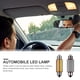 thumbnail image 5 of Coche Luces Led 10 bombillas para coche, 180 lúmenes, luz interior, 12 V, 31 mm, 36 mm, 39 mm, 41 mm (39 mm) Likrtyny Accesorios para autos y motos, 5 of 9