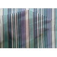 thumbnail image 3 of oneOone Tissu en Coton et Soie Imprimé Rayé Multicolore BTY 42 Pouces de Large, 3 of 3
