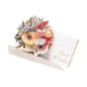 thumbnail image 5 of Tarjeta de felicitación con flores, tarjeta emergente con sobre, tarjeta de felicitación de aniversario en 3D. Rojo, 5 of 9