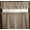 Beige, variant on Poplin Solid 3 Piece Window Valance Curtain Set (30 different colors)