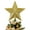 Gold, variant on Gymnture Gold Glitter Star Tree Topper for Christmas Decoration
