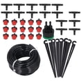 thumbnail image 3 of Kit de riego por goteo de 15 m de longitud, tubo de 4/7 de plástico, sistema automático de riego por goteo para plantas en maceta, jardín e invernadero., 3 of 14
