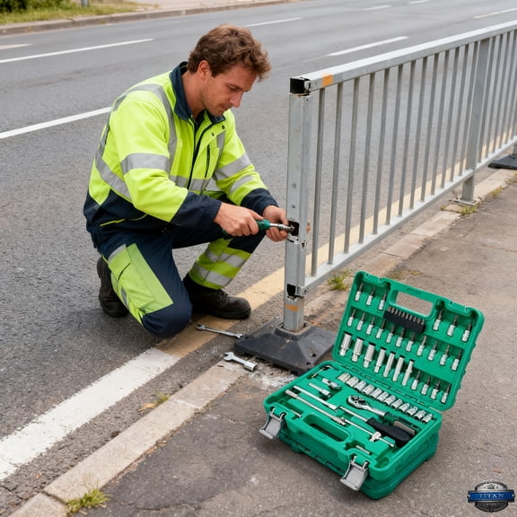 All-in-One Mechanic Tool Set: Ratchet, Torque Wrench, Sockets & Screwdriver Kit for Auto, Bike, Motorcycle, ATV, Boat, RV Repair