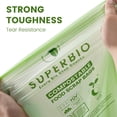 thumbnail image 4 of Bolsas de basura de cocina compostables SUPERBIO 49,2 L, 30 unidades, 4 of 7