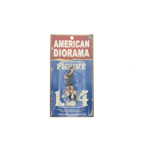 Costume Babe Brooke, Black - American Diorama 23918 - 1:24 Scale Hand Painted Diorama Accessory