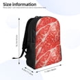 thumbnail image 4 of Fotbe Beef Steaks Mochila de Viaje para Laptop, Mochila Ejecutiva Delgada y Resistente 15.6", 4 of 8