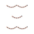 thumbnail image 2 of Yuarrent Decoración elegante para fiestas Guirnalda para fiestas: alegría para cada ocasión Fácil de instalar Banner Party Garland naranja Type2 NO2, 2 of 6