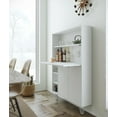 thumbnail image 3 of Nexera Slim Secretary Desk, 3 of 7