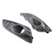 thumbnail image 1 of 2x Car Hollow Parachoques delantero Rejillas inferiores Accesorios Fácil de instalar Reemplaza izquierda derecha Profesional Alto rendimiento Premium Soledad Parrilla de luz antiniebla, 1 of 9