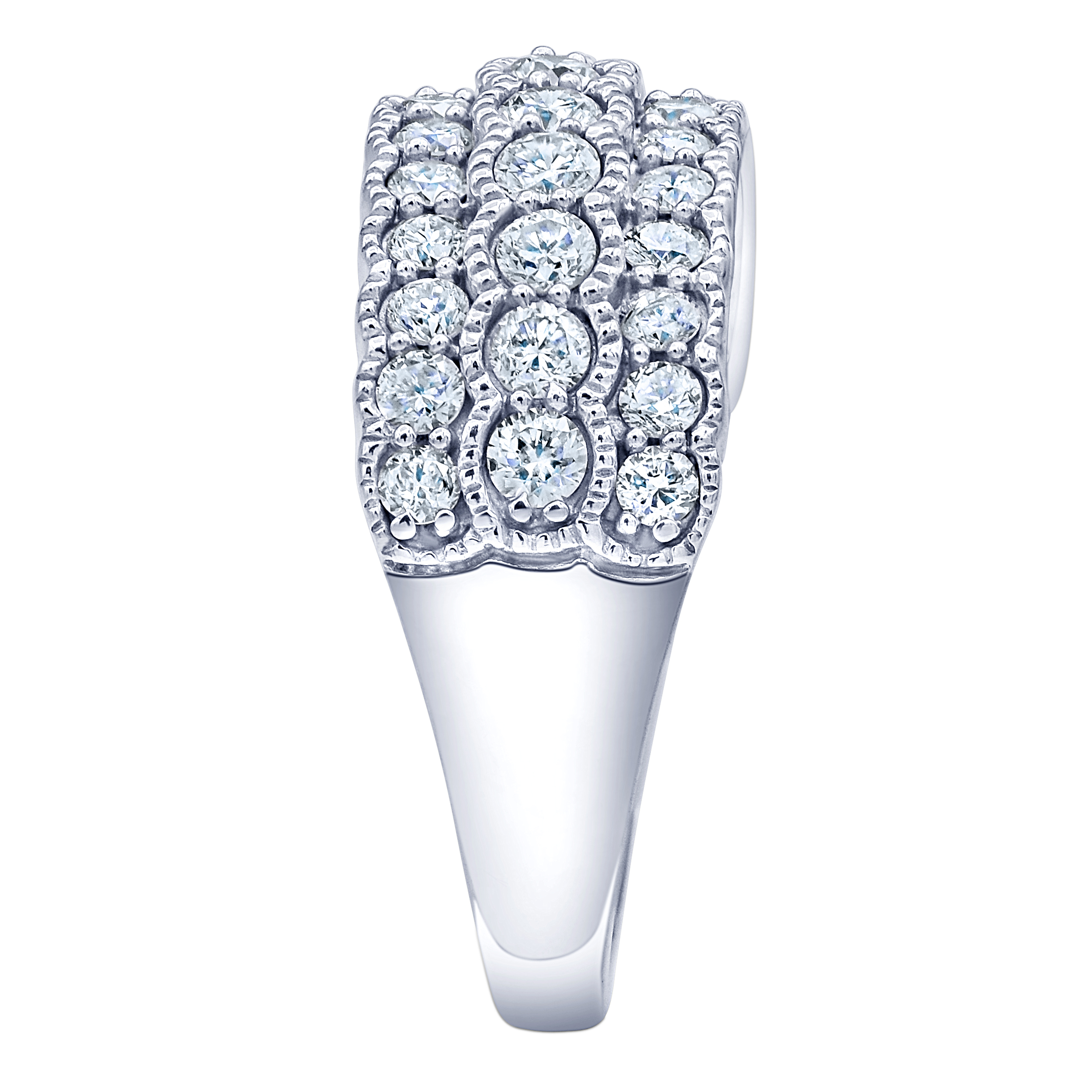Arista 1 1/4 Carat T.W Lab Grown Diamond Women's Ring in Sterling Silver (I, SI)