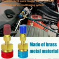 thumbnail image 3 of Adapter Quick Fitting Coupler For R134A To R1234YF High Low Side Adapter Fitting Connector Car Airconditioning Fitting Car Tools, 3 of 5