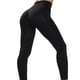 thumbnail image 1 of Pantalones De Yoga Pantalones de yoga deportivos de cintura alta Entrenamiento Mujeres Push UP Gym Leggings (Negro S) Likrtyny Para Estrenar, 1 of 3