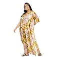 thumbnail image 3 of Oussum Women Plus Size Kaftans Polyester Long Maxi Caftan Gown Evening Casual Dress Online, 3 of 8