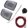 thumbnail image 2 of facefd 2PCS Vehicle Glass Rear-view Mirror Heated Side mirror glass heater Pad Defoggers Car Accessories Side Mirror Remove Ice Rain DC 12V, 2 of 7