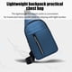 thumbnail image 4 of Pequeña bolsa de hombro para hombres y mujeres, bolso de viaje con agujero para auriculares, bolso de hombro de gran capacidad, bolso de hombro de una sola capa, bolsa de viaje para exteriores, bolsa, 4 of 8