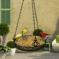 Sorbus Bird Feeder Hanging Tray, Seed Tray For Bird Feeders, Great for Attracting Birds Outdoors, Backyard, Garden - image 5 of 11