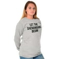 thumbnail image 4 of Let The Shenanigans Begin St Patricks Long Sleeve TShirt Men Women Brisco Brands S, 4 of 6